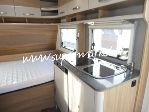 Burstner - Premio 435 ts Lit fait Ref 2359 COMME NEUVE