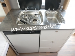 Burstner - Premio 435 ts Lit fait Ref 2359 COMME NEUVE