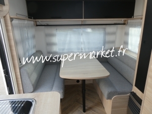 Caravelair - Sport line 492 lits jumeaux STORE OU AUVENT PACK ARTIC ET CAMPER