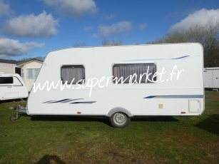 Caravelair - Antares luxe ambiance 460 Lit central Ref 2388