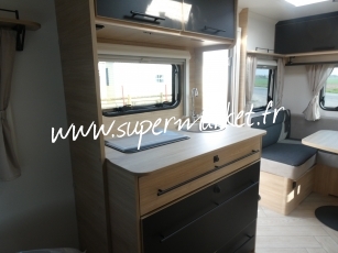 Caravelair - Sport line 480 Lit central avec AUVENT OU STORE  OPPORTUNITEE