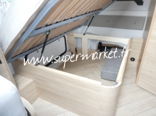 Caravelair - Sport line 420 Lit a  la francaise avec store ou auvent