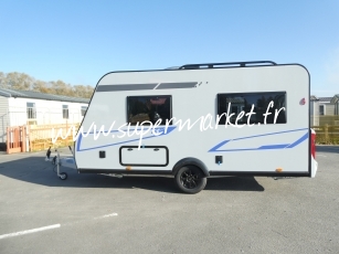Caravelair - Sport line 410 plan camping car CLIM avec store ou auvent